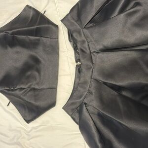 Miss Avenue Elegant Gray Dress